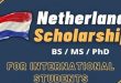 Netherlands Government Scholarships