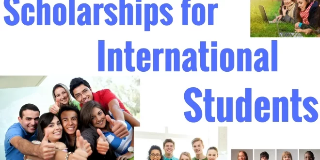 International scholarships and funding.